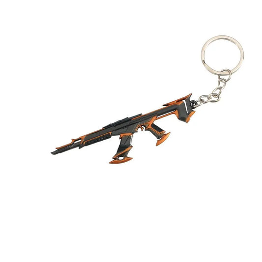 Valorant merchandise: Valorant Thug Blackwave Plastic Water Cultist Small Gun Model Alloy Keychain Charm