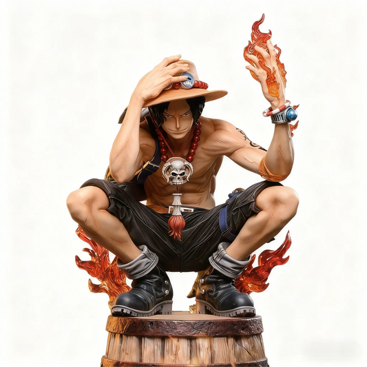 One Piece Ace AO Exclusive Limited Edition GK Model Figure, Toy Statue, Anime Merchandise Tabletop Item, Ideal Gift for Collectors and Fans